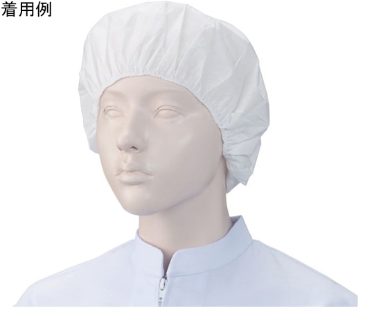 KAZEN エレクトロキャップ100枚穴無 白 L 905-91 L 1セット (ご注文単位1セット)【直送品】