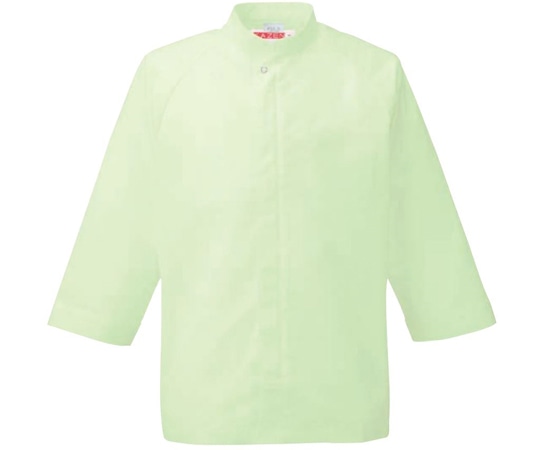 KAZEN シャツコート(男女兼用) ミントグリーン 3L APK205-2 3L 1枚（ご注文単位1枚）【直送品】