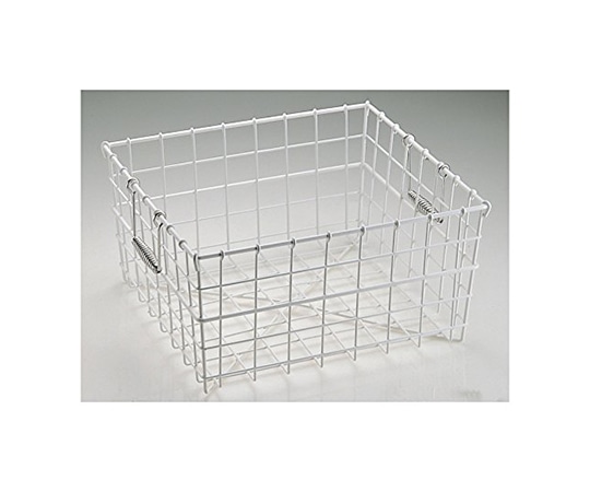 エムテートリマツ 抗菌コーティングテーパー付食器カゴ 中 390×360×200mm  1個（ご注文単位1個）【直送品】