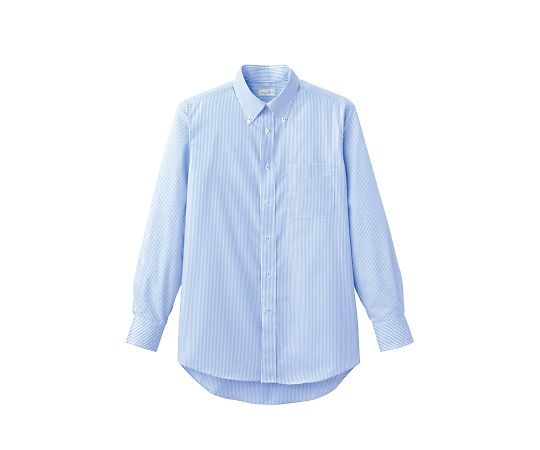 FACE メンズ吸汗速乾長袖シャツ ブルー M FB5017M-7 M 1枚(ご注文単位1枚)【直送品】