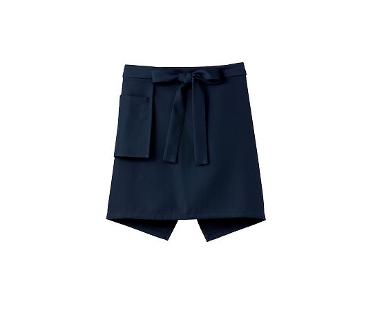 FACE 和エプロン ネイビー フリー FK7152-8 1枚（ご注文単位1枚）【直送品】