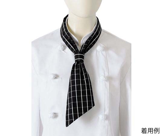 FACE コックタイ(チェック) ブラック フリー FA9176-16 1本（ご注文単位1本）【直送品】