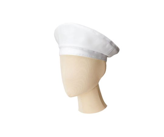 FACE ベレー帽 ホワイト フリー FA9673-15 1個（ご注文単位1個）【直送品】