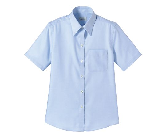 FACE 吸汗速乾半袖ブラウス ブルー 7G FB4014L-7 7G 1枚（ご注文単位1枚）【直送品】
