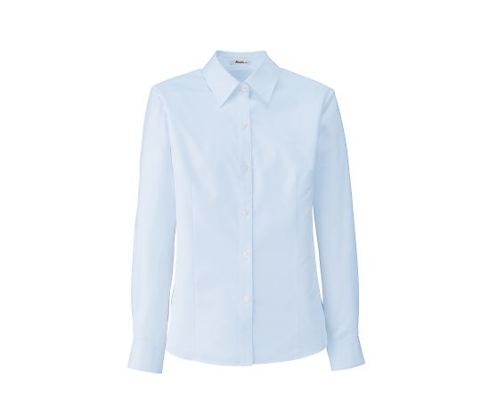 BON 長袖ブラウス ブルー 15G RB4157-6 15G 1枚（ご注文単位1枚）【直送品】