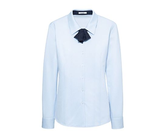 BON 長袖ブラウス ブルー 19G RB4159-6 19G 1枚（ご注文単位1枚）【直送品】