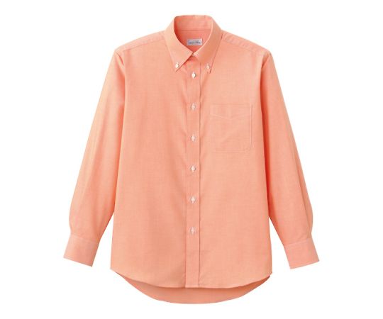 FACE オックスフォード長袖シャツ オレンジ 4L FB4510U-13 4L 1枚（ご注文単位1枚）【直送品】