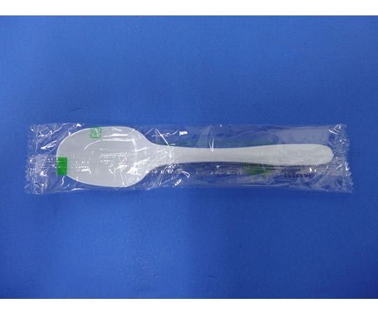 ホウケン産業 バイオプラスプーン160単 袋入 ナチュラル 3000本入 844 1ケース（ご注文単位1ケース）【直送品】