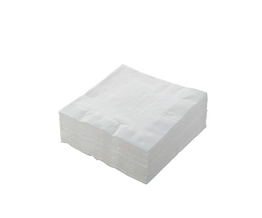 カンダ ナインナフキン 白 無地 100入 377357 1袋（ご注文単位1袋）【直送品】