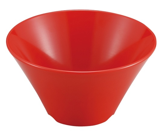 エンテック シンプル食器 めん鉢15 赤 SP-87R 1個（ご注文単位1個）【直送品】
