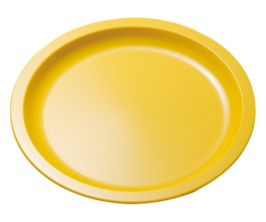 エンテック (イエロー) ポリプロ丸皿26cm 1708Y 1個（ご注文単位1個）【直送品】