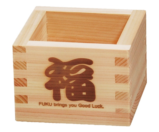 ヤマコー ひのき 福桝・1合桝【Good Luck】 88405 1個(ご注文単位1個)【直送品】