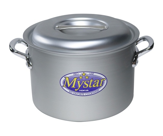 ホクア（北陸アルミニウム） アルミマイスター半寸胴鍋(30cm) HP09-RM307 1個（ご注文単位1個）【直送品】