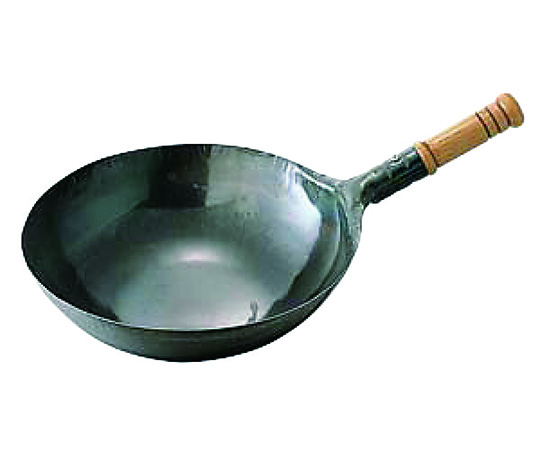 山田工業所 鉄打出木柄片手中華鍋用木柄のみ(ビス付)  1個（ご注文単位1個）【直送品】