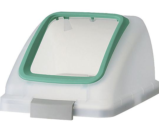 山崎産業(コンドル) リサイクルトラッシュ SKL-35角穴蓋(グリーン) YW-176L-OP1-G 1個(ご注文単位1個)【直送品】