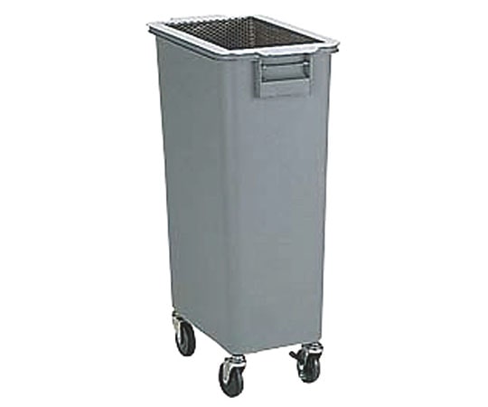 本間冬治工業 BK 角ペール45型(キャスター付) 水切カゴセット 345046 1組（ご注文単位1組）【直送品】