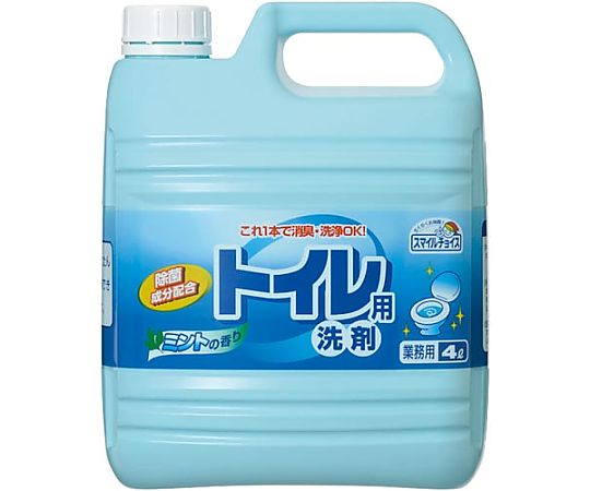 ミツエイ スマイルチョイストイレ用洗剤4L 280560 1本(ご注文単位1本)【直送品】
