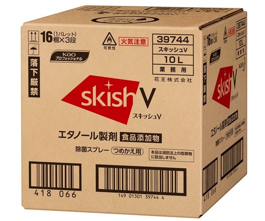 花王 スキッシュV つめかえ用 10L  1本（ご注文単位1本）【直送品】