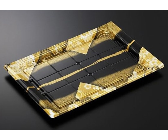 中央化学 刺身・鮮魚容器 CF宴角40-27 帯代BK-BK 身 160枚 178806 1ケース(ご注文単位1ケース)【直送品】