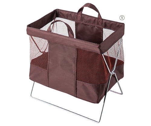 ストア・エキスプレス 手荷物収納メッシュワゴン 小 61-351-5-1 1台（ご注文単位1台）【直送品】