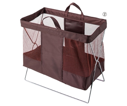 ストア・エキスプレス 手荷物収納メッシュワゴン 大 61-351-5-2 1台（ご注文単位1台）【直送品】