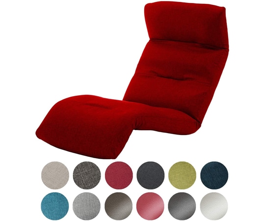 セルタン 座椅子 和楽の雲 ダリアンレッド 下タイプ A193R-563RE 1個（ご注文単位1個）【直送品】