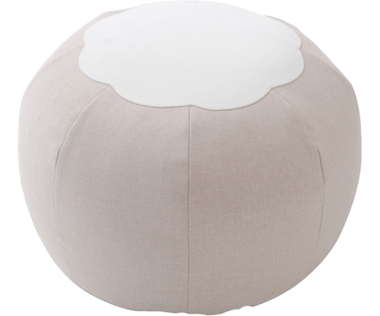 セルタン ビーズクッション POTE ダリアンベージュ L A810a-642BE/618WH 1個（ご注文単位1個）【直送品】