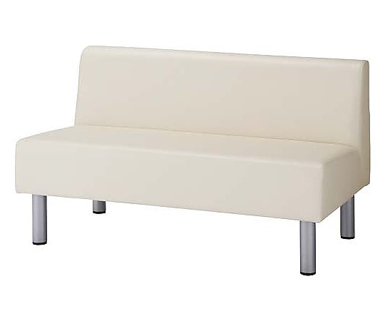 ハピラ コンパクトレザーソファ アイボリー 2人掛 HPF0302-002IV 1台（ご注文単位1台）【直送品】