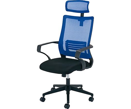 関家具 MC01 ヘッド付き ブルー 291937 1脚(ご注文単位1脚)【直送品】