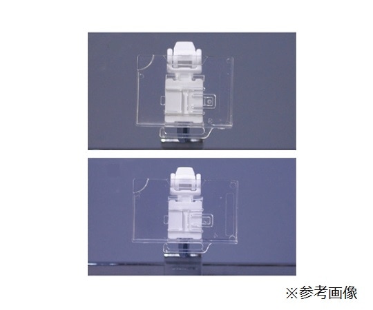 ストア・エキスプレス 目突き防止PCホルダー W5×H2.5cm 1セット(10個入) 61-44-16-2 1セット（ご注文単位1セット）【直送品】