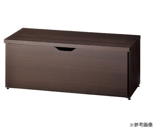 ストア・エキスプレス 木製コの字テーブル付き 収納トロッコ W90cm ラスティック柄 61-46-6-4 1台（ご注文単位1台）【直送品】