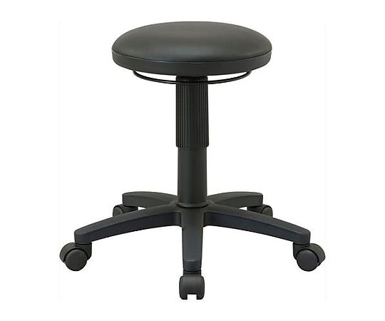 アズワン ワークチェアー(ブラック) EA956XN-52A 1個(ご注文単位1個)【直送品】