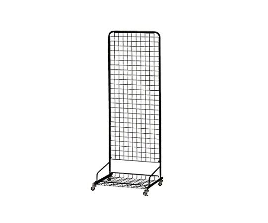 ストア・エキスプレス スキマ型ワゴン 黒 W60cm 61-129-2-2 1台（ご注文単位1台）【直送品】