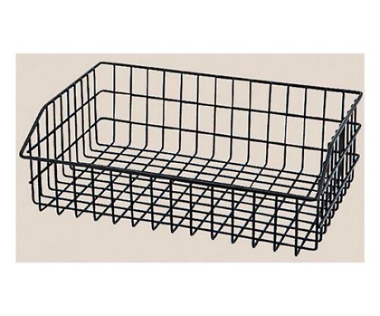 ストア・エキスプレス ネットカゴ ワイドタイプ W43cm 黒 61-121-18-4 1個（ご注文単位1個）【直送品】