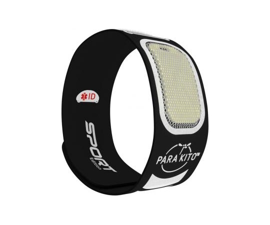 エコワン パラキート スポーツバンド ブラック 12セット入  1ケース（ご注文単位1ケース）【直送品】