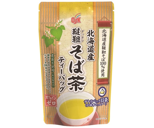 小谷穀粉 北海道産韃靼そば茶 15袋×10個入 63642 1ケース※軽（ご注文単位1ケース）【直送品】