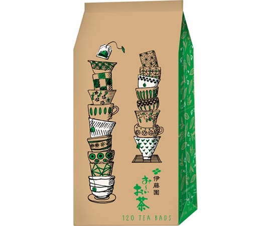 伊藤園 おーいお茶緑茶ティーバッグ 120袋 61866 1袋※軽（ご注文単位1袋）【直送品】