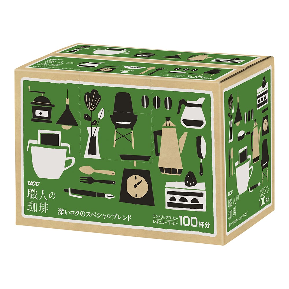 UCC 職人の珈琲ドリップ 深いコクのスペシャルB100P 1箱(100袋入) 351124 1箱※軽（ご注文単位1箱）【直送品】