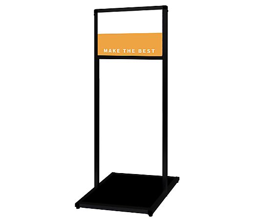 常磐精工 ブラックバリウスメッセージスタンド アルミ複合板タイプ A3横 BVAMSAP-A3Y 1台（ご注文単位1台）【直送品】