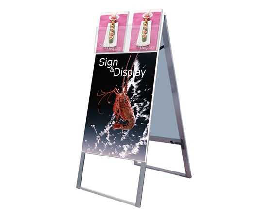 常磐精工 カタログケーススタンド看板 Dタイプ A1両面 KCSKD-A1R 1台（ご注文単位1台）【直送品】