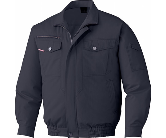 自重堂 空調服長袖ブルゾン シックブラック S 87050 1枚(ご注文単位1枚)【直送品】