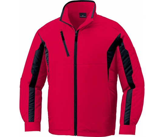 自重堂 空調服長袖ジャケット レッド LL 87060 1枚(ご注文単位1枚)【直送品】