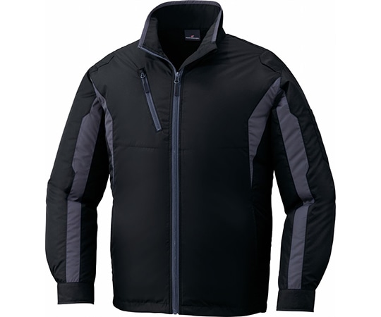 自重堂 空調服長袖ジャケット ブラック EL 87060 1枚(ご注文単位1枚)【直送品】