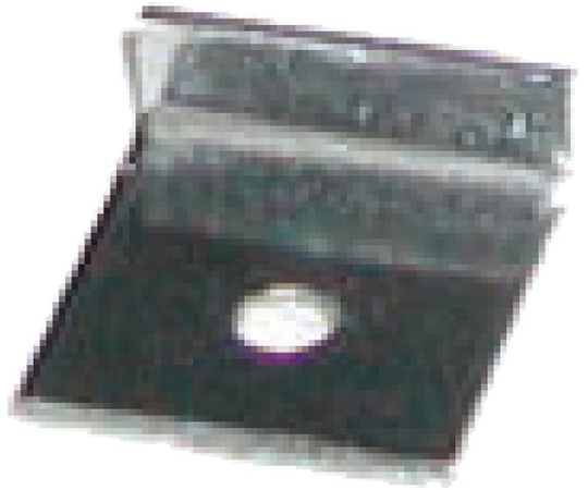 福井金属工芸 ステンレス製アクリル用留L金具 1セット(100個入) 6367 1セット（ご注文単位1セット）【直送品】