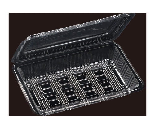 エフピコ 簡易式フードパック FPフード特1浅(10) PP(V) 219×141×40 1200個入り FPフードトク1セン(10) PP(V) 1ケース(ご注文単位1ケース)【直送品】