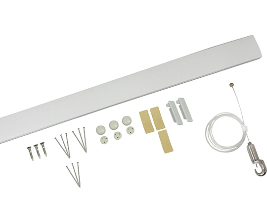 福井金属工芸 石膏ボード専用レールセット650mm WRS65BW 1セット（ご注文単位1セット）【直送品】