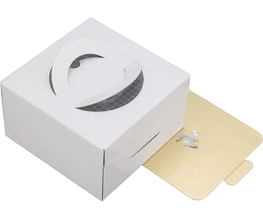 貝印 Kai House SELECT ケーキボックス 15cm 白 #000DL6341 1個(ご注文単位1個)【直送品】