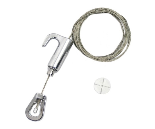 ハイロジック 1.2ミリ径ワイヤーハンガー 1.5m 12WH15M 1個（ご注文単位1個）【直送品】