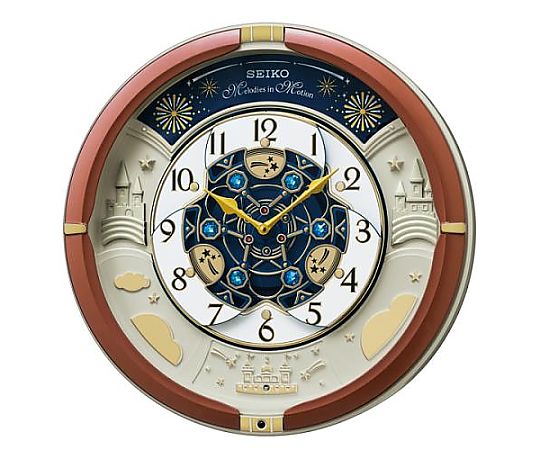 アズワン φ390x96mmからくり掛時計 EA798CC-83A 1個(ご注文単位1個)【直送品】