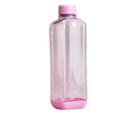 パール金属 ブロックスタイル PCアクアボトル 1000mL ピンク H-6040 1本(ご注文単位1本)【直送品】